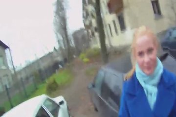 Парню повезло встретить и очаровать красивую шлюшку