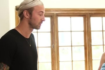 Отжарил давалку после душа