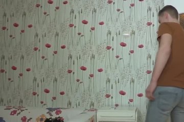 Девка устроила пошлый секс с другим на глазах у связанного парня