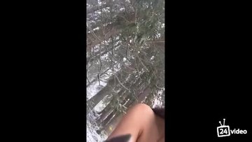 Новогодний секс Насти Рыбки и Алекса Лесли в Бобруйске