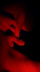 Артем заснял как дрочит при инфракрасном свете
