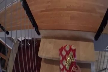 Азиатка Amy Parks красиво отсасывает парню на Новый год и глотает его теплую сперму
