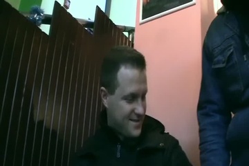 Русские пикаперы ебут в киску и рот азиатку в чулках с черными волосами