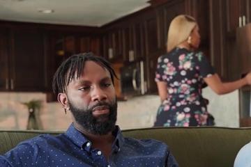 Сочная негритянка Moriah Mills жестко трахается с лучшим другом мужа