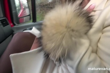 Пикап зрелой пассажирки и парочка сюрпризов