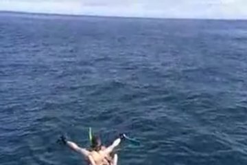 Подводный секс с аквалангом