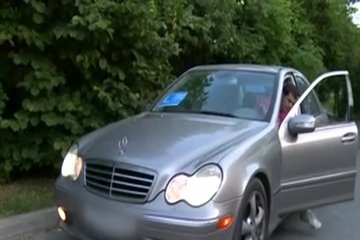 Горячий секс на обочине